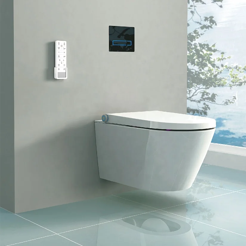 European Style Bathroom Wc Smart Toilet Luxury Washing Function Intelligent Bidet