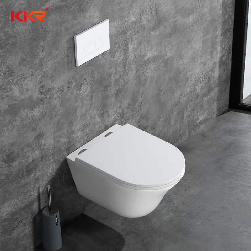 Toilette Bowl Wc Suspend Modern Hanging Mount Water Closet Rimless Floating Ceramic Wall Hung Toilet