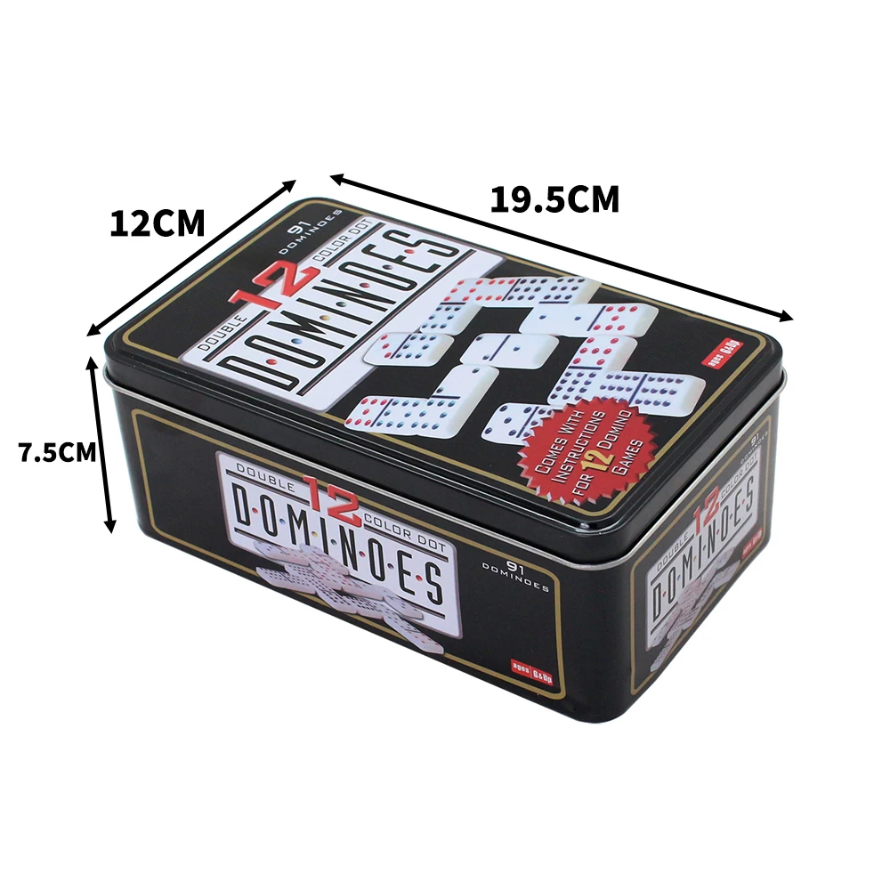 Dominoes Set for Adults and Kids - Domino Set for Classic Board Games