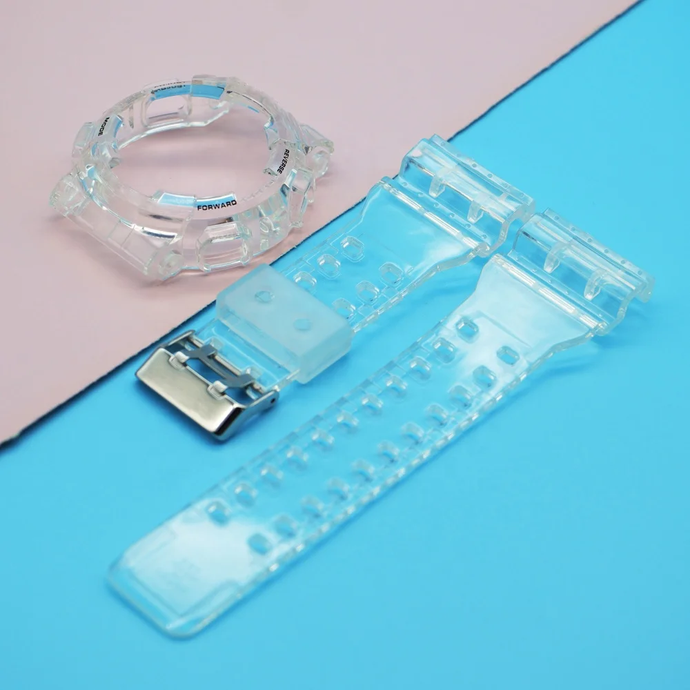 For Casioak Silicone Tool Strap GA 110 GA100 GA120 GA-140 GA150 GA300 GD 120 100 110 GLS 100 110