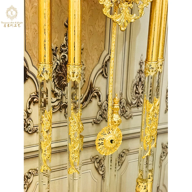 Factory Custom Design High Quality Luxury Floor Grandfather Clock For Home Decoration