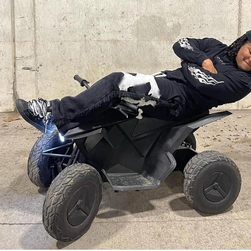 YSJY custom high quality patchwork jogger baggy loose vintage pocket cut and sew acid wash distressed patch pants for men