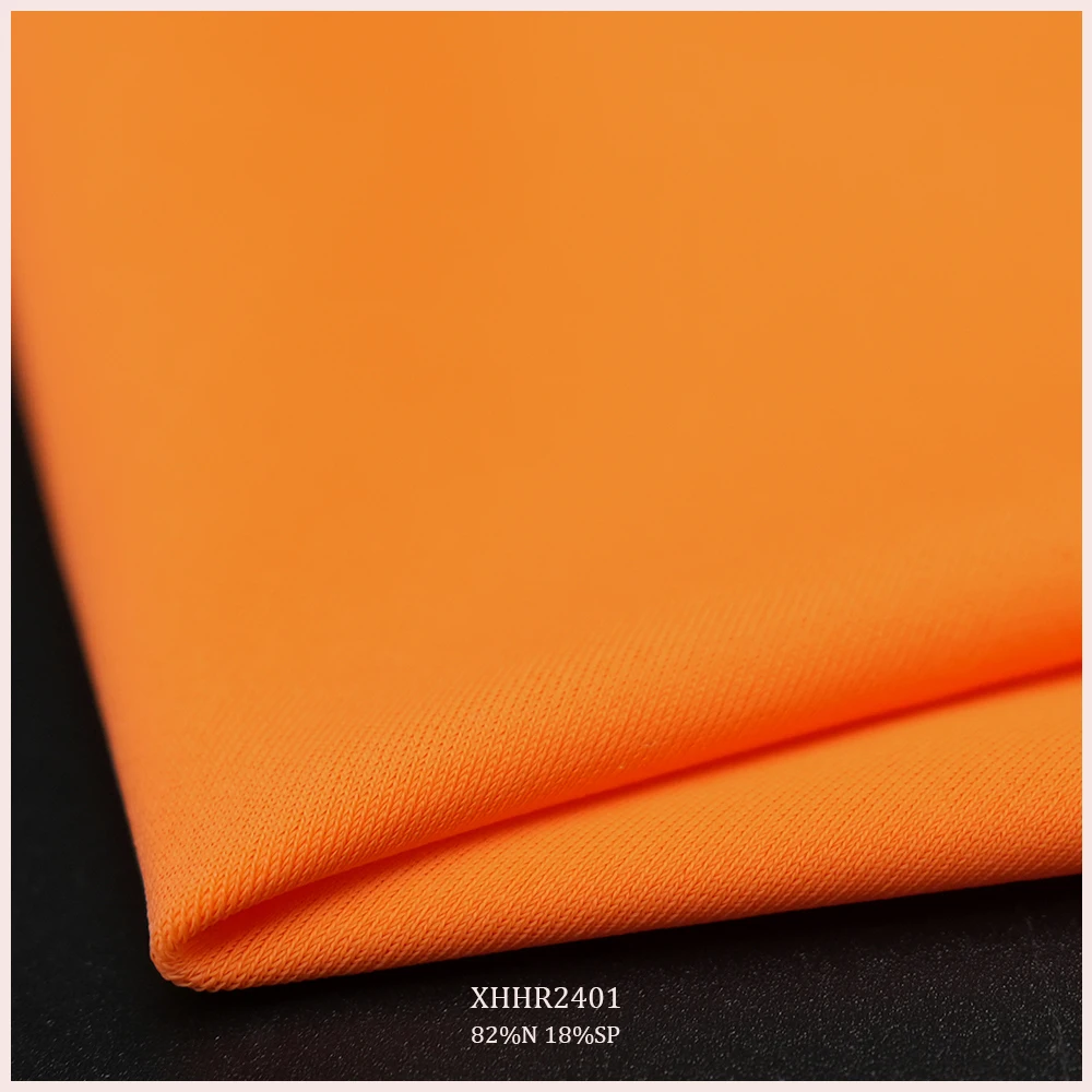 Breathable 82%Nylon 18%Spandex Tricot Knitted Fabric Swim Wear Sport Wear Activewear Yogawear Fabric
