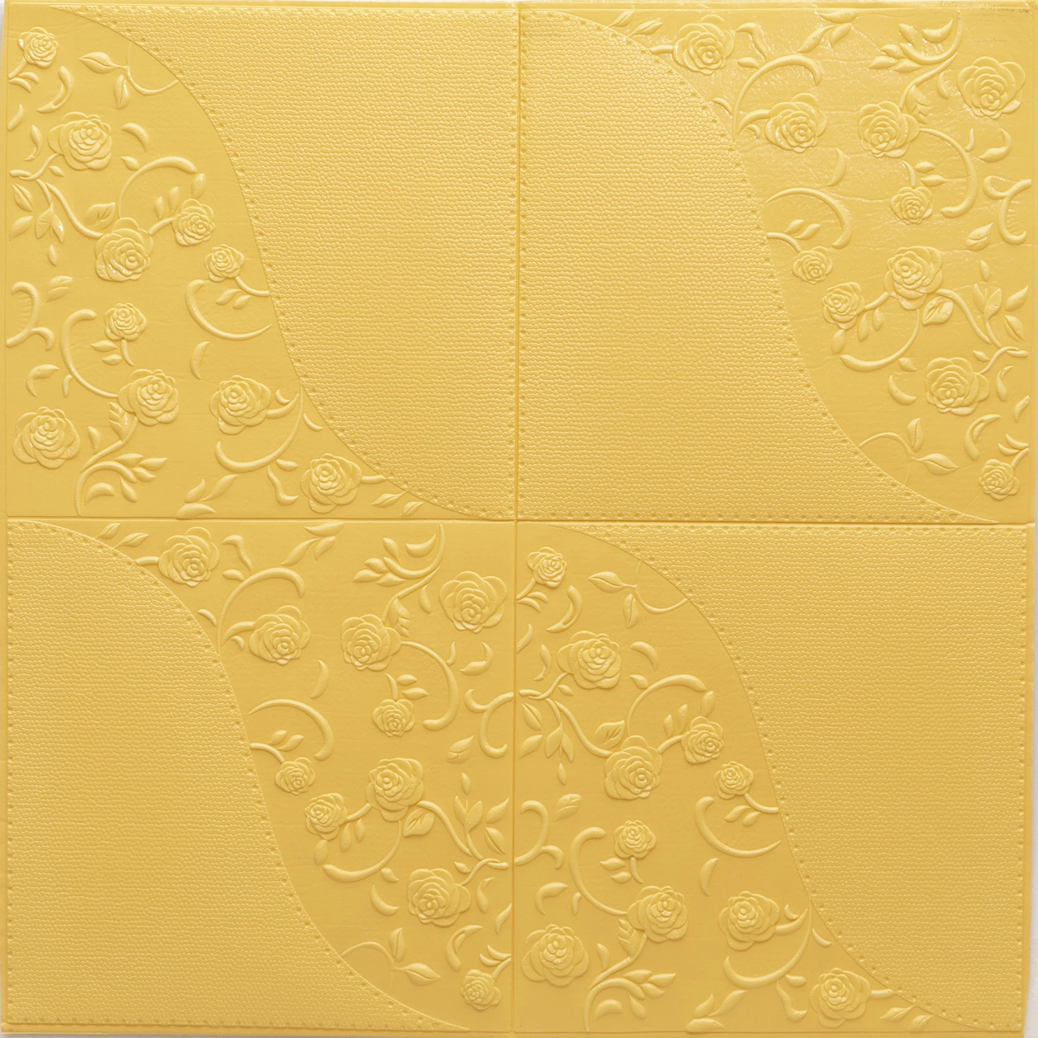 New products hot selling 3D PE foam multi-color wallpaper