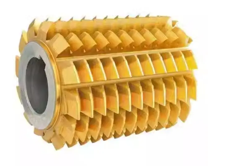 High speed steel involute gear hob involute spline hob hobbing cutter gear cutting tool