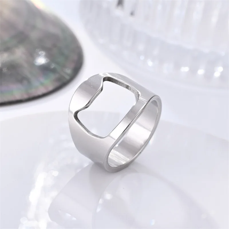Wholesale Mixed Women Finger Rings Set Wedding Engagement Jewelry Bulk Lot Men Stainless Steel Ring