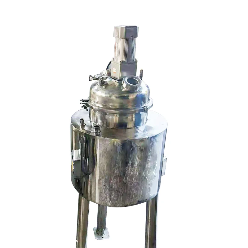 200L Chemical Mixer Equipment Body Lotion Face Cream Hair Gel Shower Making Machines Cosmetic Emulsifying Vacuum Homogenizer Max
