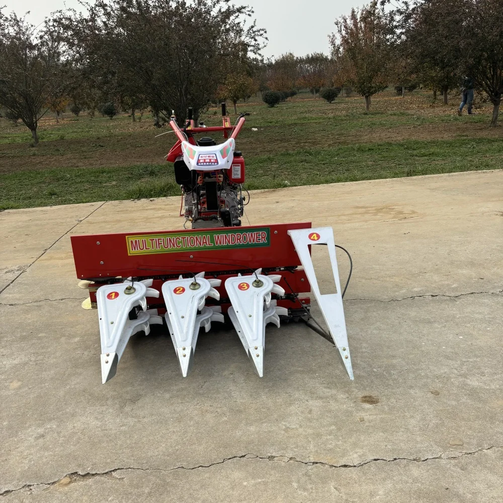 Popular Agricultural Machinery, Small Rice Harvesters, Corn Soybean Sun Cutters, Mini Chili Harvesters