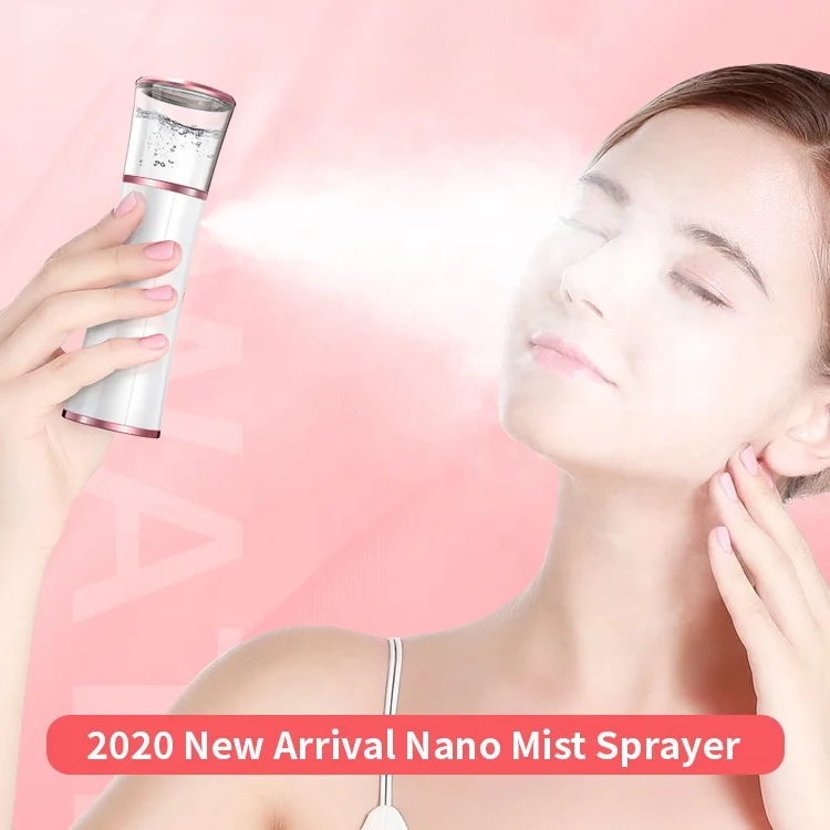 Mini Portable Nano Mister Fogger Water Spray Bottle Moisturizing Skin Facial Mist Ionic Face