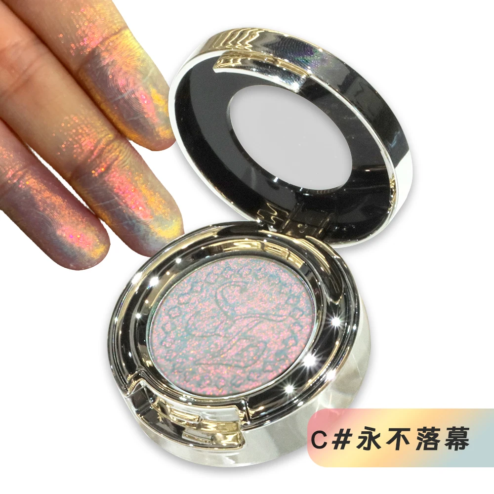 wholesale custom eyeshadow palette eyeshadow Private Label OEM & ODM Mate Shine Waterproof mulitchrome Eyeshadow