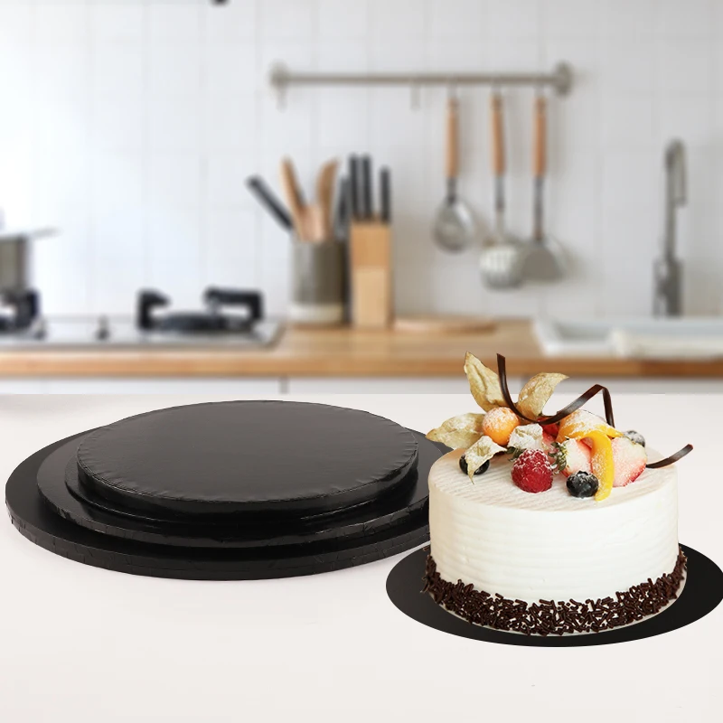 New product Cardboard Strong Cake Board Drum  Round Cake Drum Wholesales for Cakes