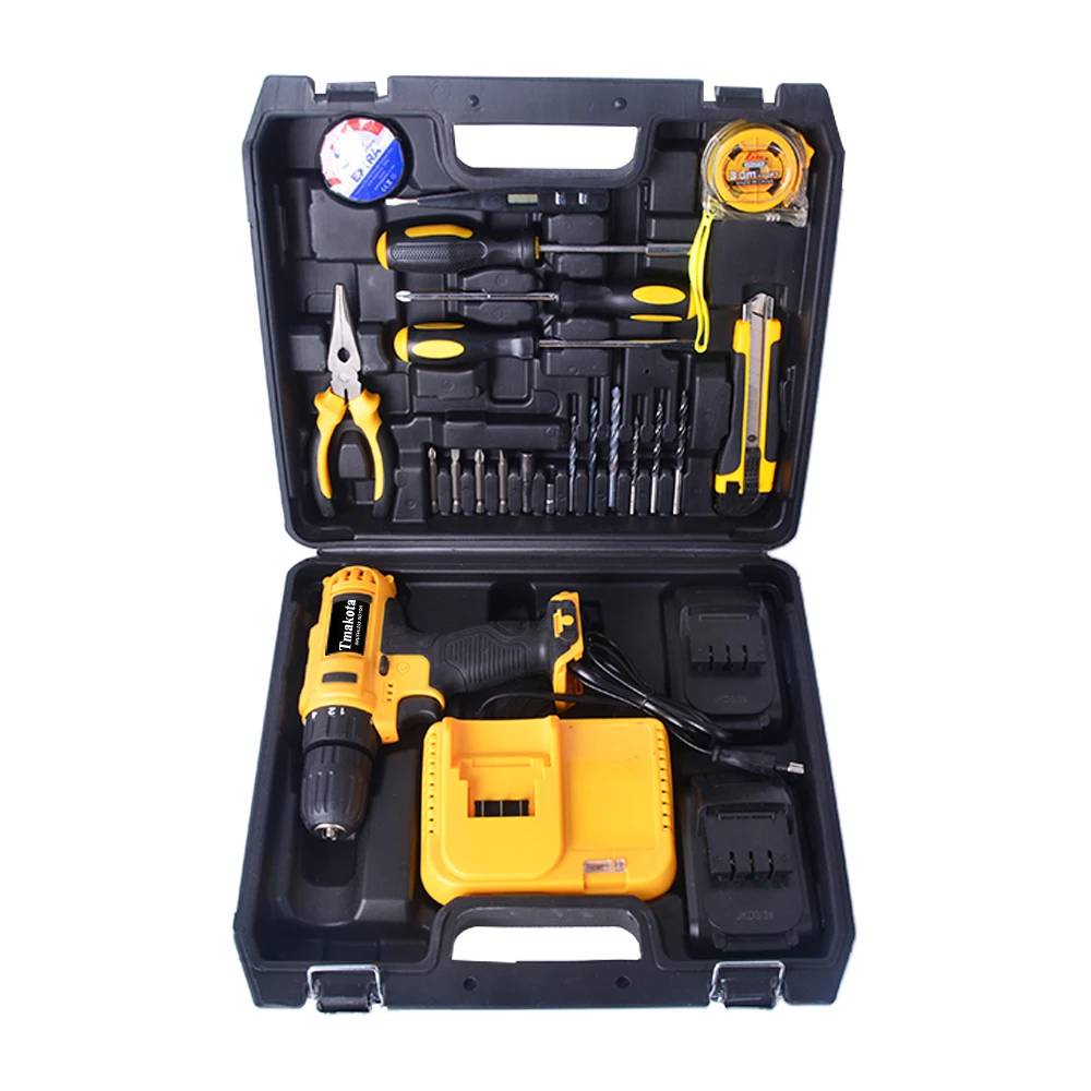 Double Speed Lithium Cordless Drill rotary hammer taladros Power Tools Impact Drill 18V Good Quality Electric Drills