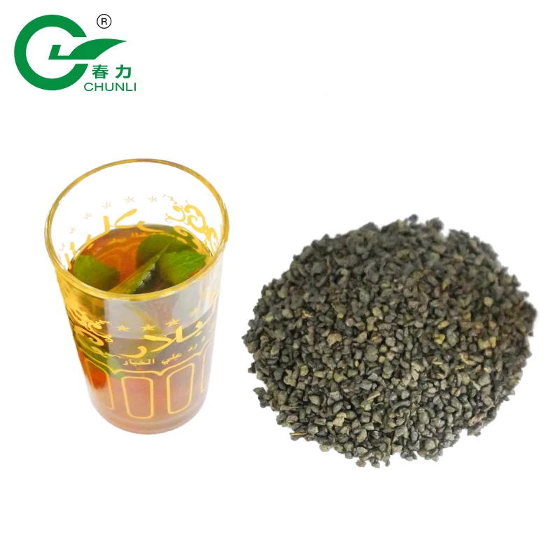 China Gunpowder 34403 Green tea Afghan  Uzbekistan market  Guizhou tea