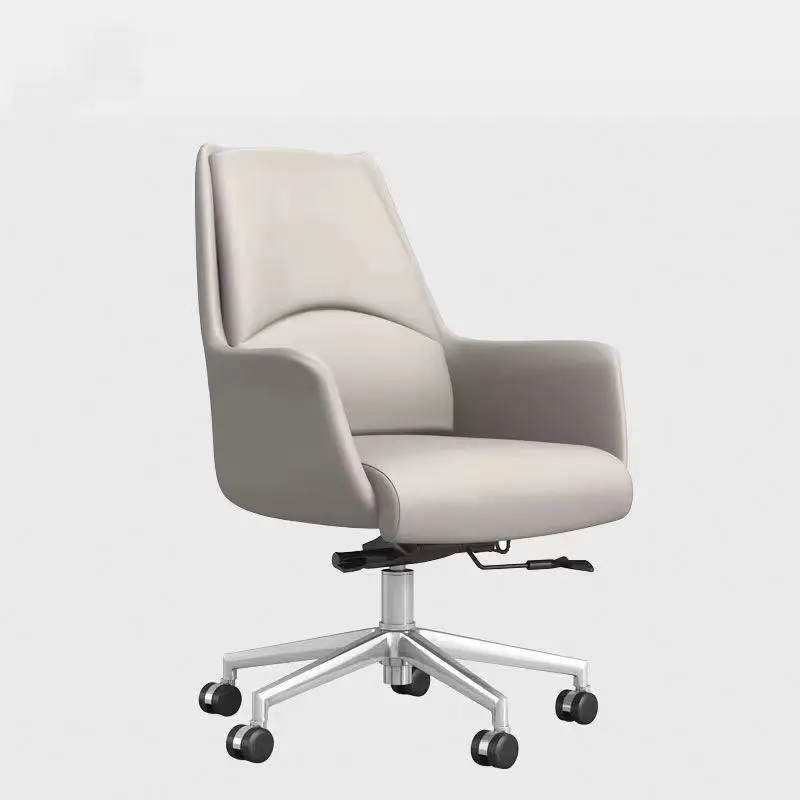 Modern Minimalist Leather Boss Chair Home Computer Chair Office Chair
