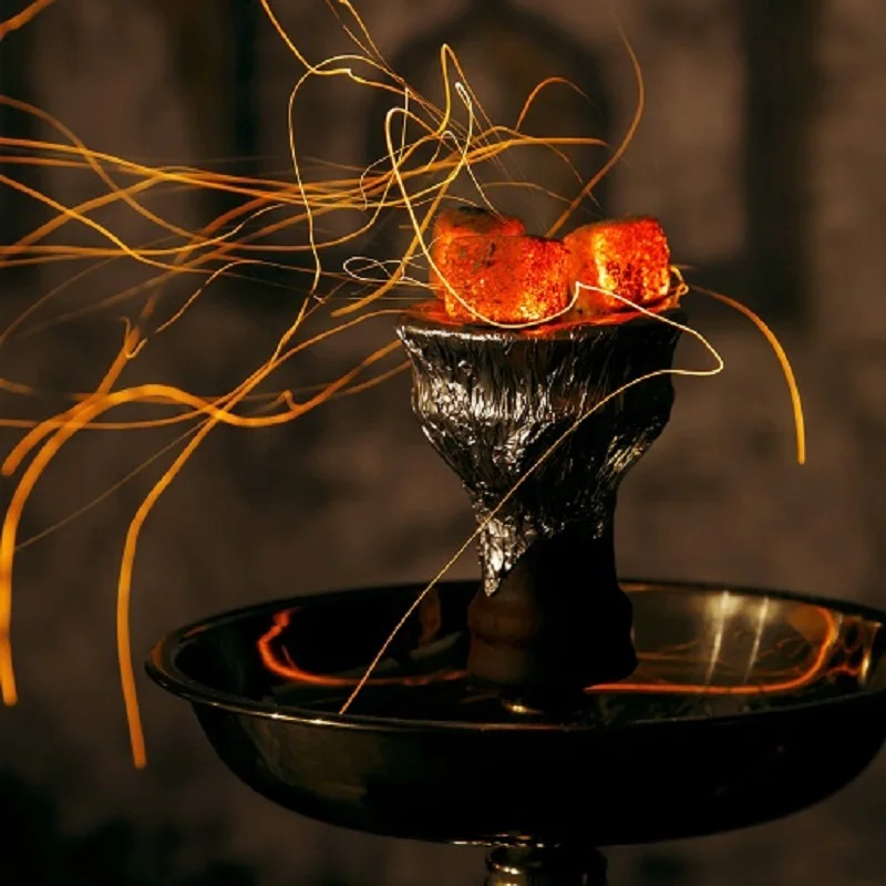 Firemax Less Ash Coconut Shell Briquette Hookah Shisha Long-time Burning Natural 100% Pure Hookah Smoking Machine-made Charcoal