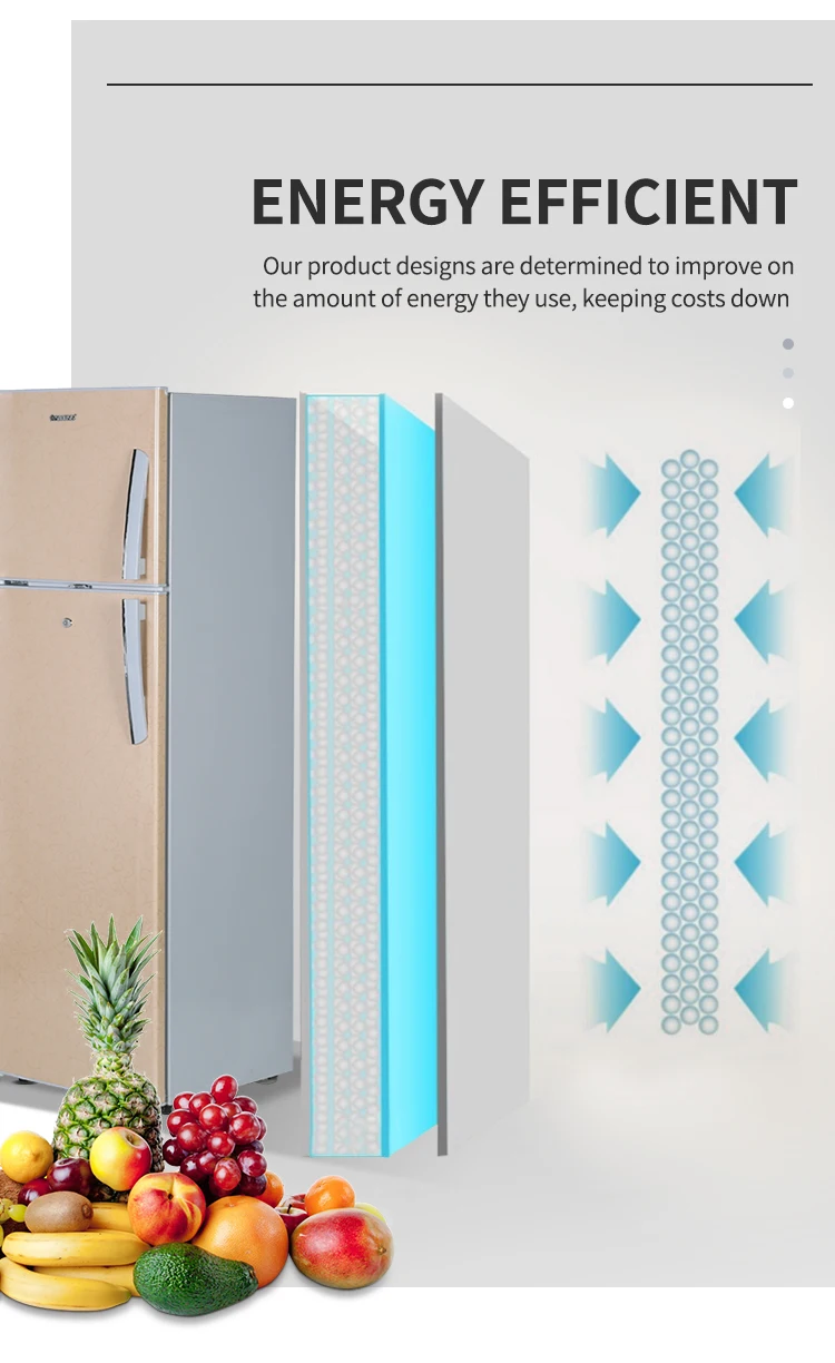 Household appliances air-cooled frost-free double-door refrigerator