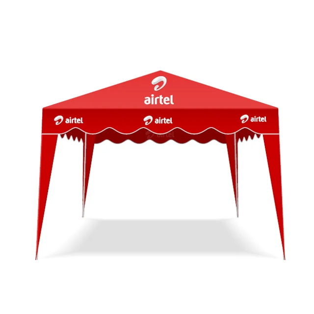 outdoor  logo printed gazebos