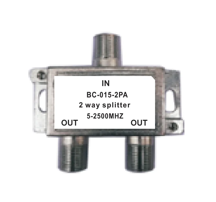 Highfly 2 Way 5-2500mhz Cable TV Catv splitters Satellite Smatv Splitter