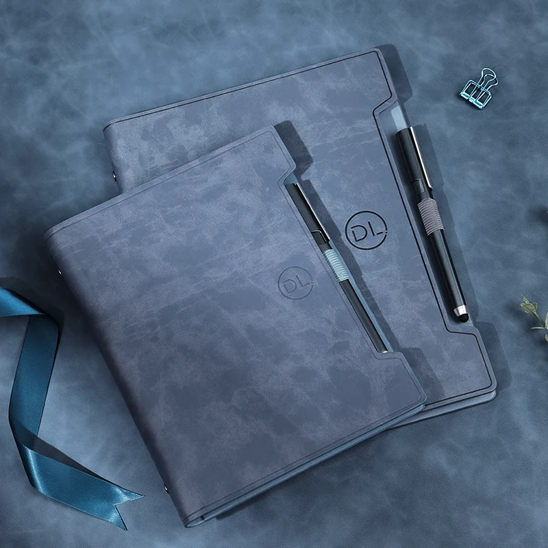 B5 Luxury Notebook Gift set Loose-leaf Leather Notebook And Pen Set Magic Notebook Set