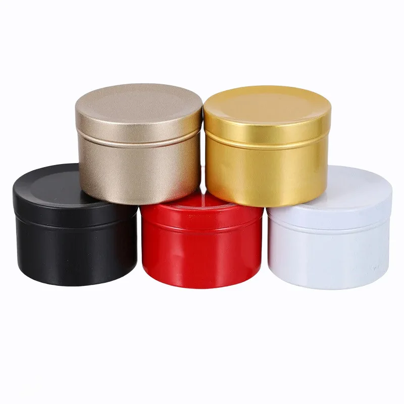 Holiday gift packaging cans mini scented aluminum candle jar aluminum cans professional candle tank manufacturers