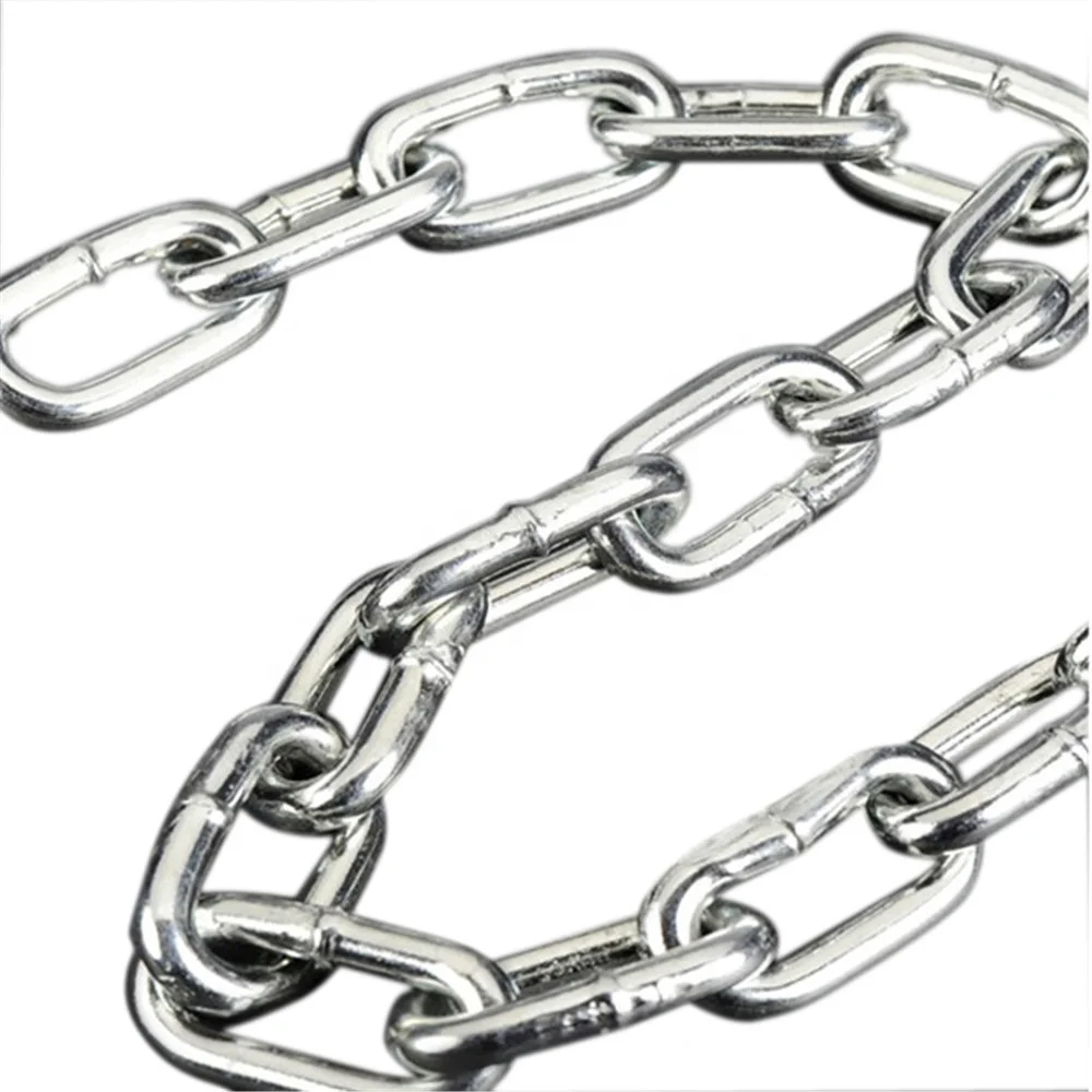 Din764 Welded Galvanised Mid Link Chain