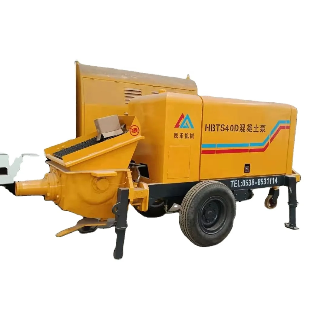 Concrete Pumping Machine Construction Equipment Concrete Pump Miniature Fine Stone Concrete Transfer Pumps