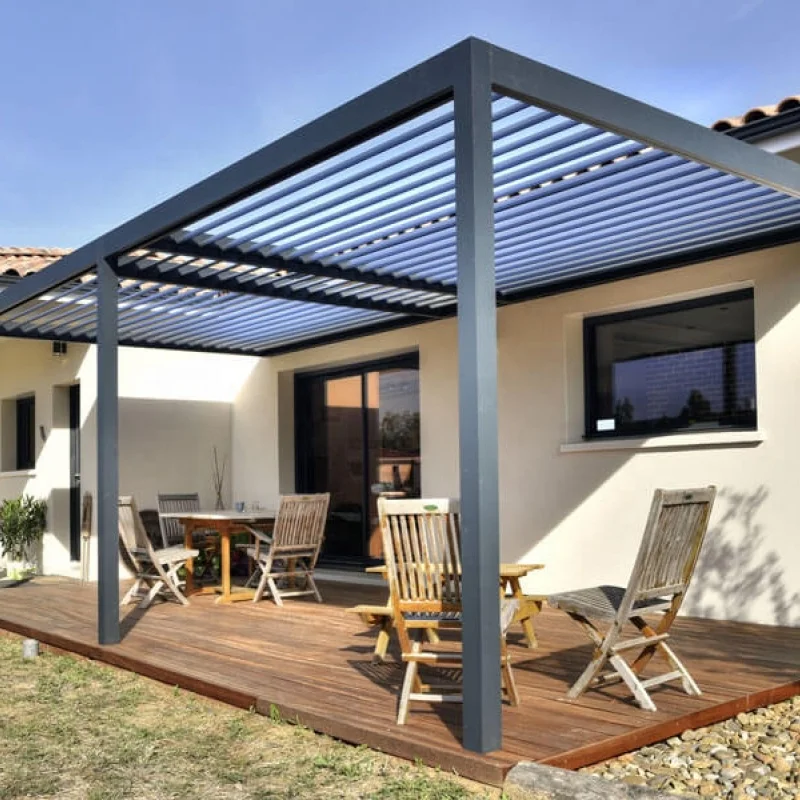 TOMA AS2047 outdoor aluminium blinds for pergola aluminium pergola 4x4m 6x4