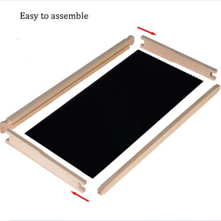 Hot - selling high - quality beehive frame plastic foundation wood bee hive at special price