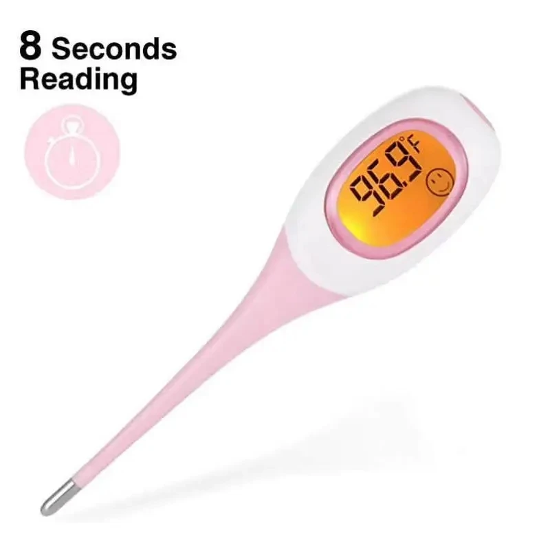 Hot selling new 8S quick read medical clinical large electronic waterproof baby thermometer digital thermometer