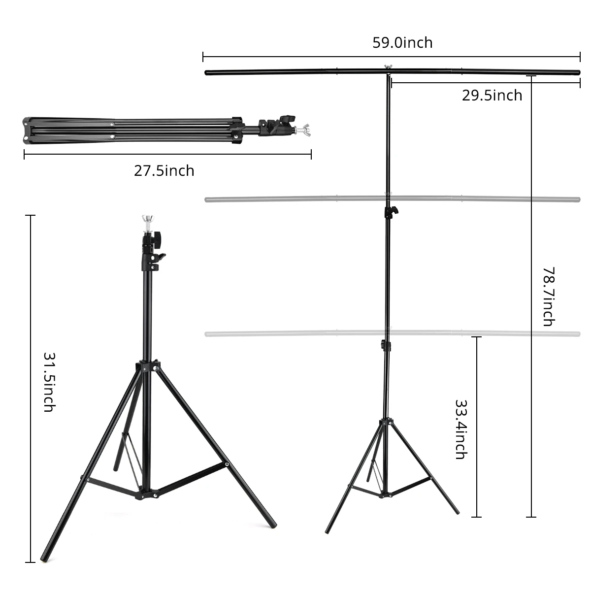 Yelangu Photography Studio Green Screen with stand
