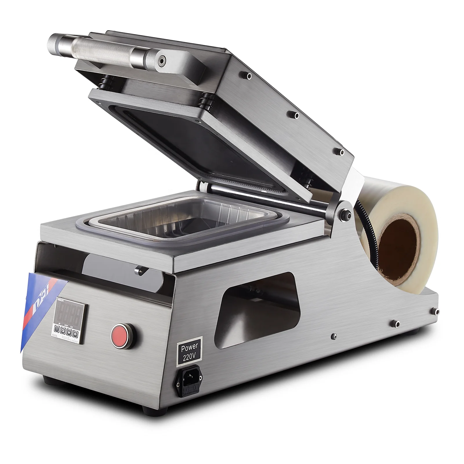 Sealing Machine Selladora De Bolsas Plasticas Polythene Manual Aluminum Foil Small Plastic Packaging Machine Vide Tray Sealer