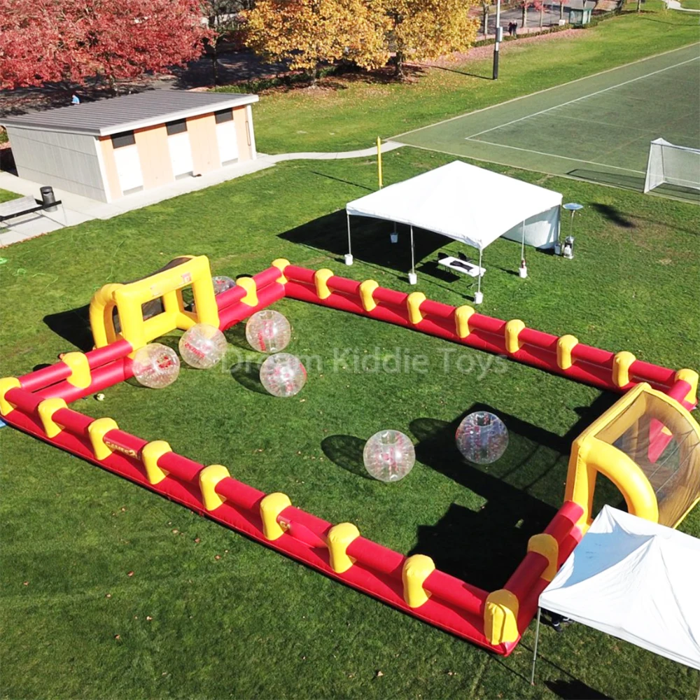 Unisex Vinyl bumper ball arena Inflatable Soccer arena Interactive carnival Sport Games bouncers Outdoor Playgrounds for kids