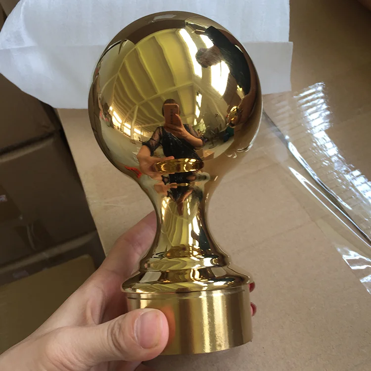 Tube accessories 304 316 ball shape  base post cover handrail balls stainless steel pipe cover