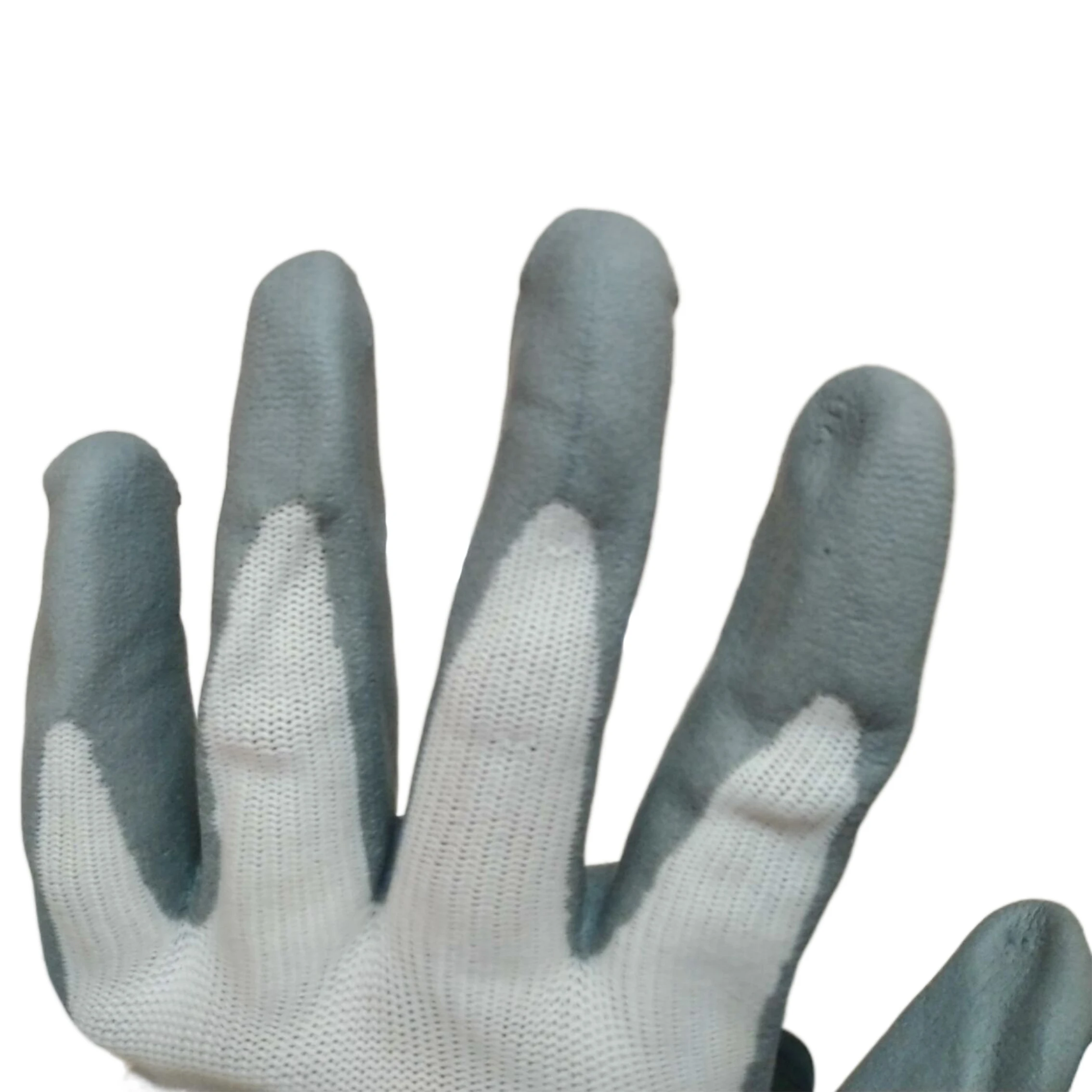 China Supplier 13 Gauge Nylon /Polyester Lining  Coated With Nitrile Foam Gloves