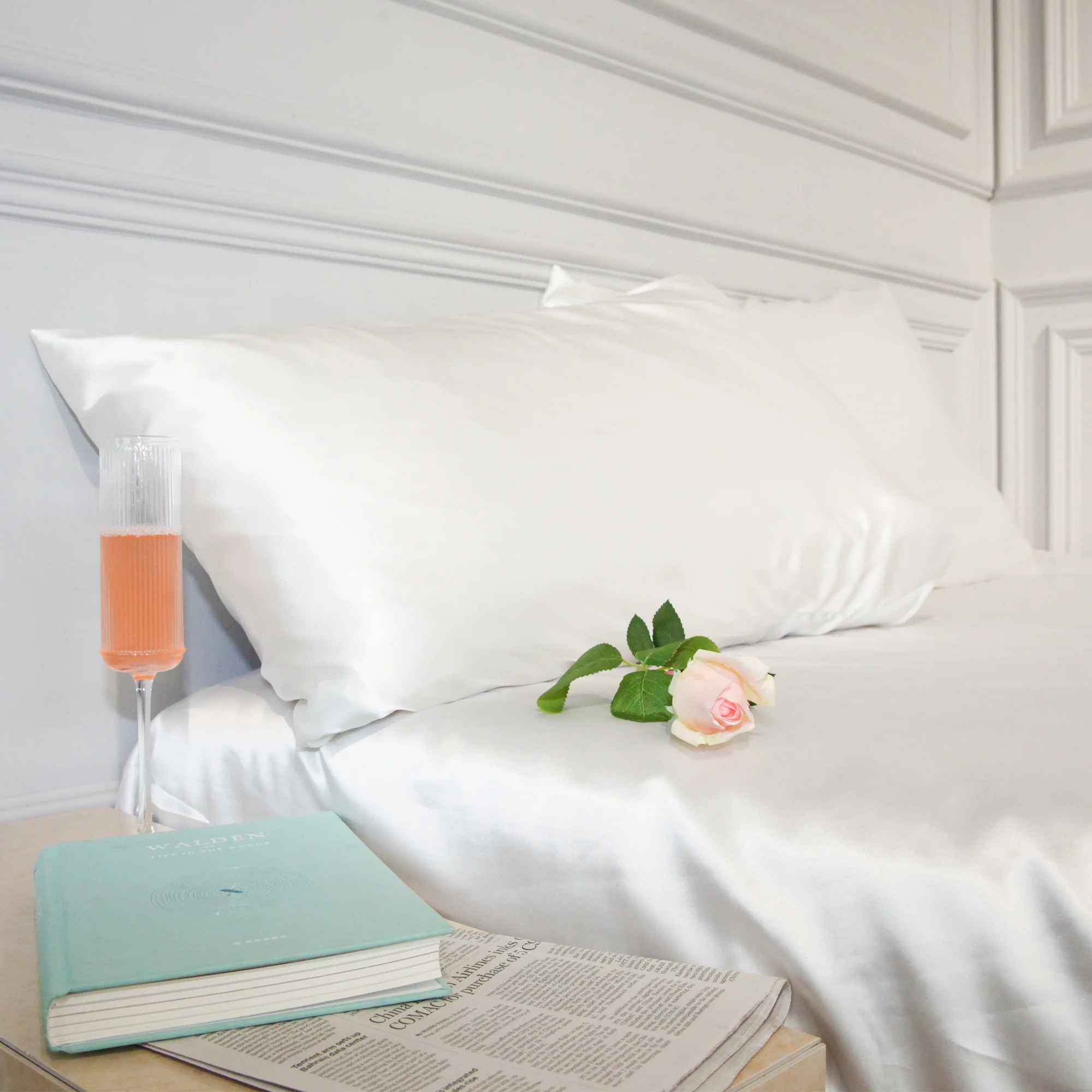 20x30cm private label soft luxury designer custom pure natural 100% mulberry silk pillow cases