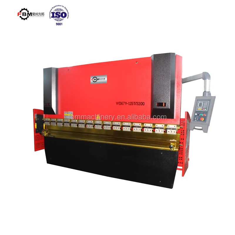 Good quality factory directly 125Tx3200  hydraulic press brake steel bending machine