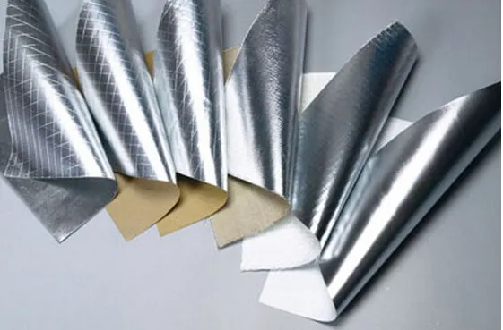 Affordable Wood Pulp Thermal Insulation Foil Mixed Color Heat Insulation Aluminum Foil