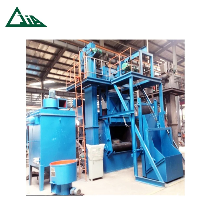 Shot blasting machine manufacturers QR3210A automatic crawler sandblaster/shot peening machine