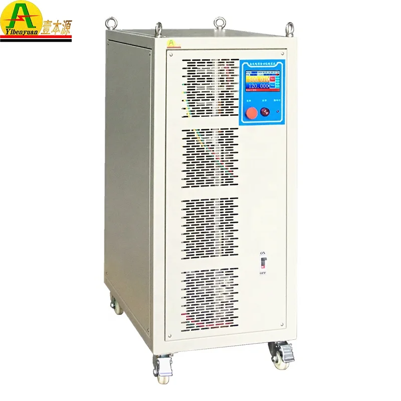 Factory customized high output power converter single-phase military equipment AC220V DC600V power supply aging test