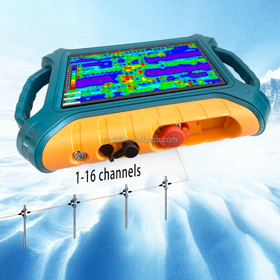 New 300M 16 channels water finder detector underground long range ADMT 300SX 16D