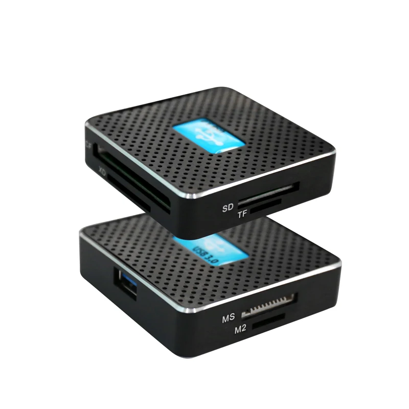 Высокое качество USB 3 0 все в одном POS кард-ридер для камеры и мобильного телефона карта CF/SD/MS/TF/XD/M2
