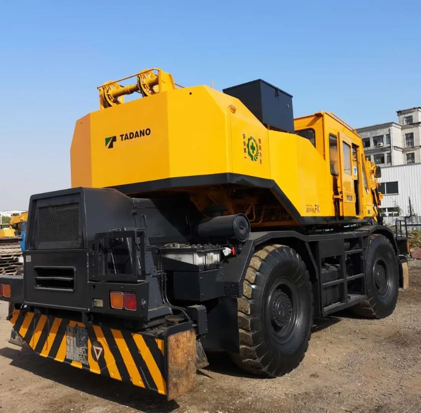Nice tadano TR-250M used 25ton rough terrain crane