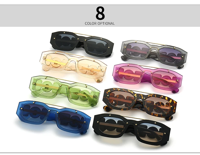 2022 trendy sunglasses luxury designer green sunglasses woman heatwave sunglasses famous brands newest model