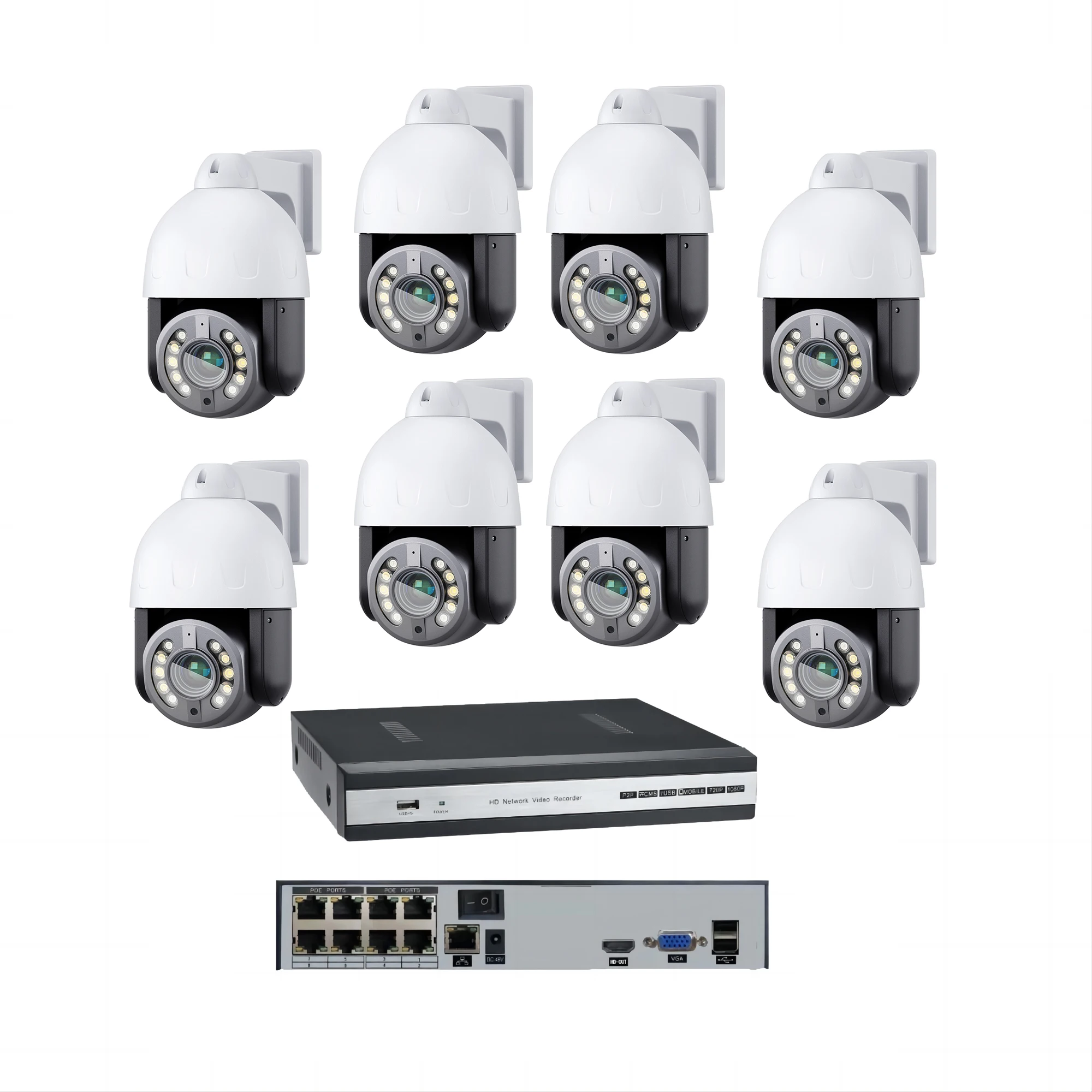 SZGOING 10X Zoom 4K 8MP PTZ high tech surveillance security camera system for business face detection