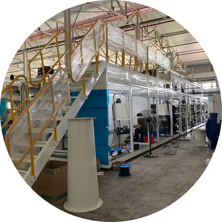 Low Price Brand New Used Factory Directly Supply Fully Automatic Under Puppy Pet Pads Making Machine Production Whole Line