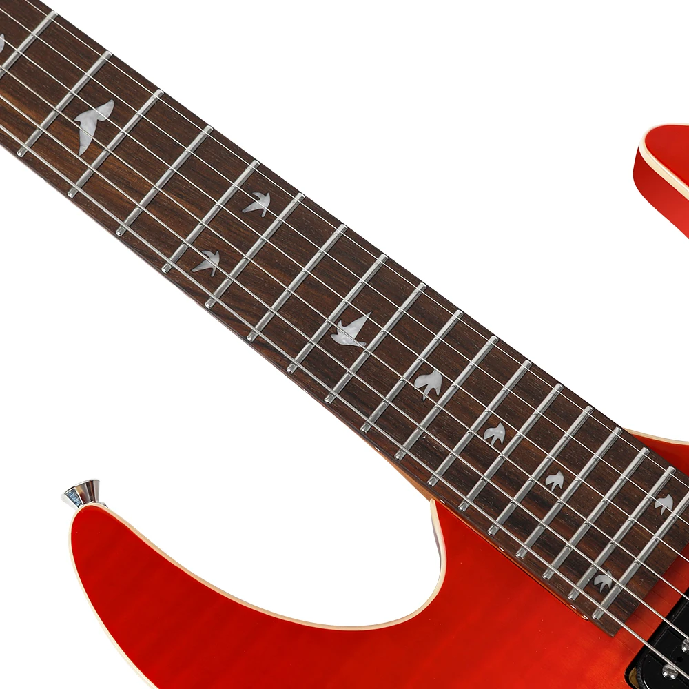 D-240 New acoustic electric guitar high quality guitare solo electric Low Price  blue and red electric guitar
