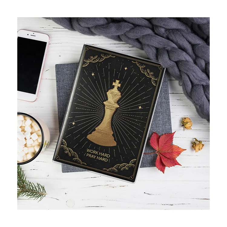 Promotional Products waterproof notebook plastic pvc cover wholesale christian gifts A5 custom soft cover prayer journal