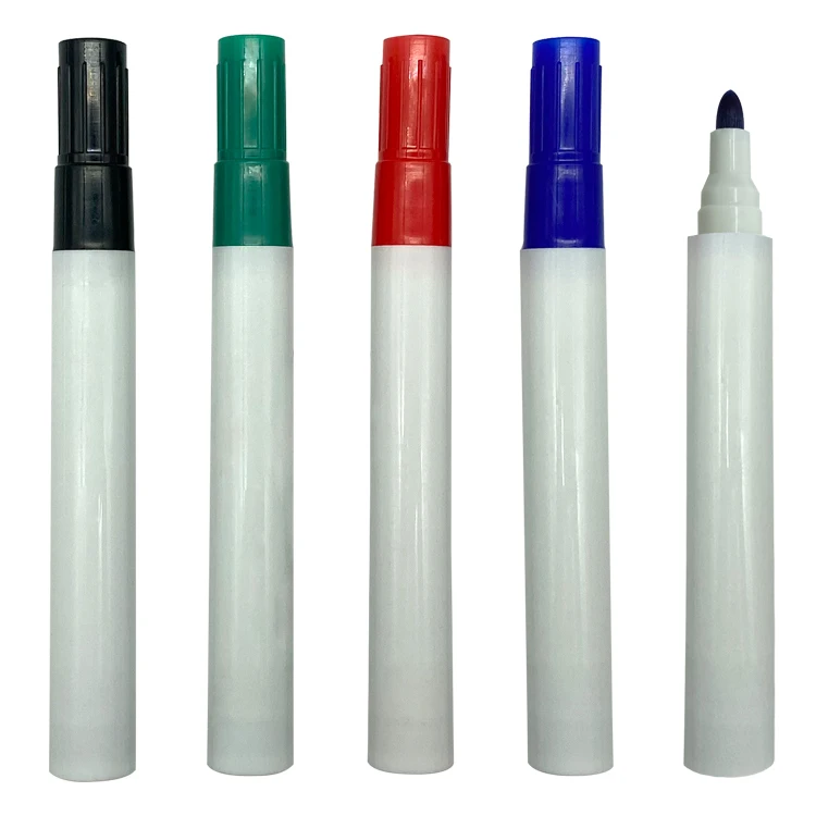 wholesale custom logo  high quality water-base non toxic  bullet tip whiteboard markers pen kids white board marker set