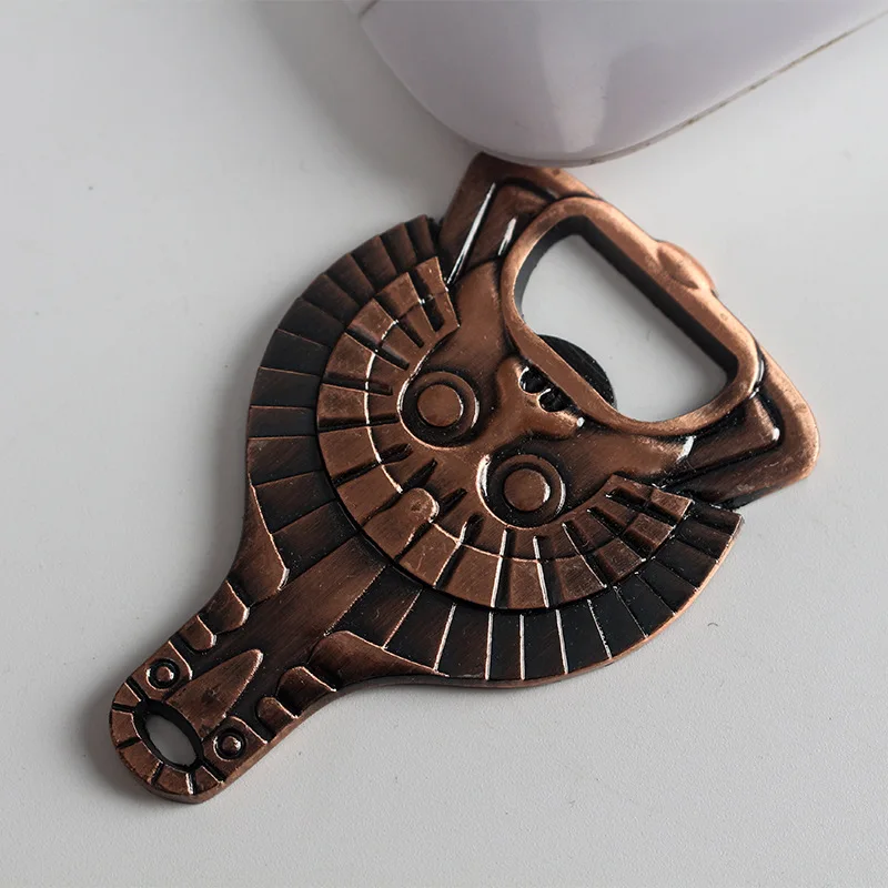 Открывалка для пивных бутылок под заказ металлическое покрытие в античной форме креативная подарочная открывалка