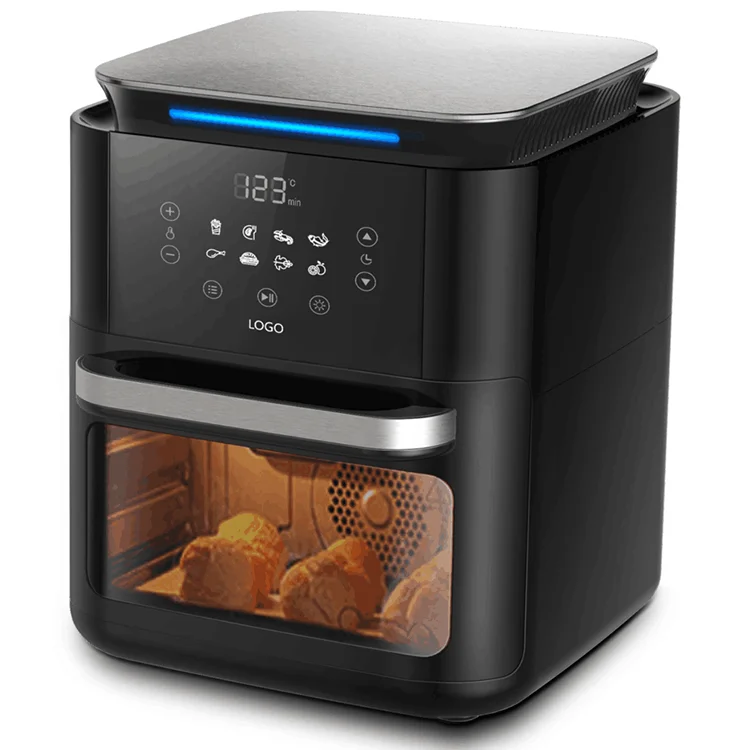 Fast Cooking Vegetable Meat Baking Oil-Free Hot Oven Touch Control Visible Air Fryer